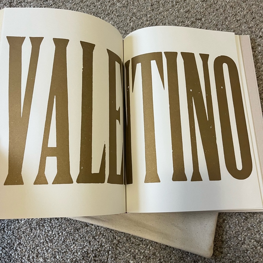 Valentino Notebook/Sketch Pad w Dust Bag